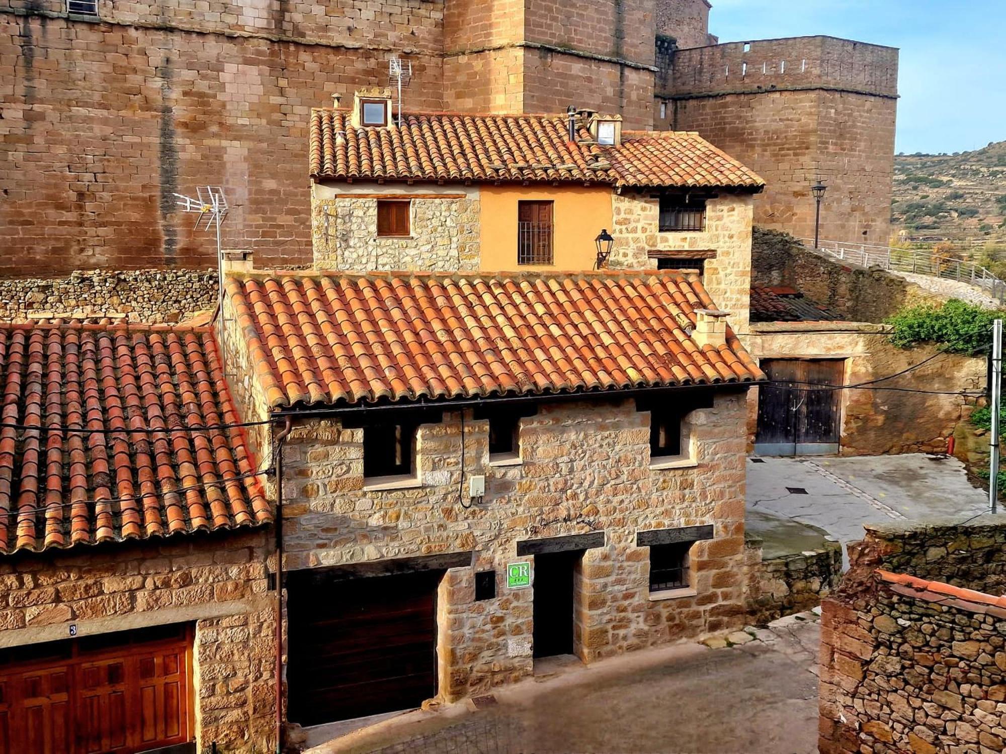 Casa Rural El Secreto Del Castillo Мора-де-Рубьелос Экстерьер фото